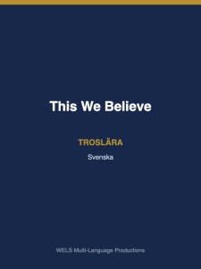 This We Believe