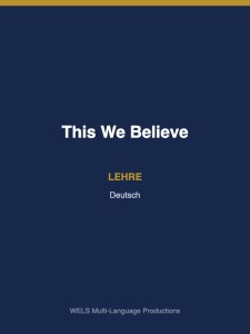 This We Believe