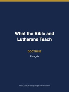 What the Bible and Lutherans Teach