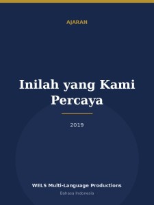 Inilah yang Kami Percaya