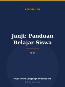 Janji: Panduan Belajar Siswa