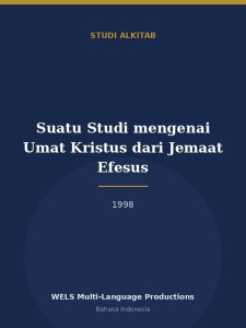Suatu Studi mengenai Umat Kristus dari Jemaat Efesus