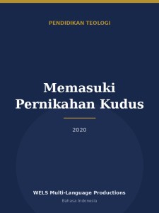 Memasuki Pernikahan Kudus