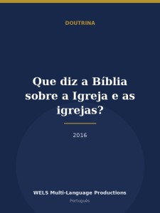 Que diz a Bíblia sobre a Igreja e as igrejas?