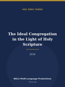 The Ideal Congregation in the Light of Holy Scripture
