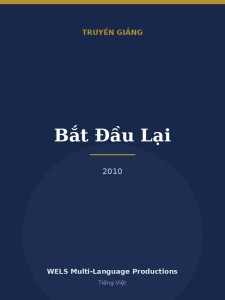 Bắt Đầu Lại