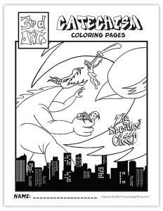 The Apostles' Creed: The Third Article - Coloring Pages