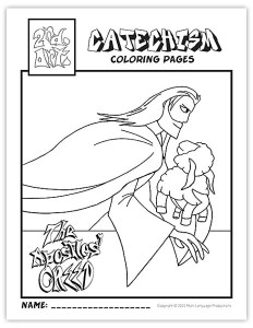 The Apostles' Creed: The Second Article - Coloring Pages
