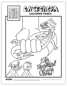 The Apostles' Creed: The First Article - Coloring Pages