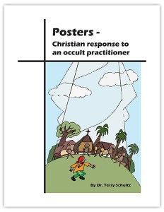 Christian Response to an Occult Practitioner - Posters (Spanish and English)