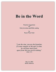 Be in the Word