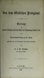 Von dem öffentlichen Predigtamt