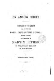 Om andlig frihet (Om en kristen människas frihet)