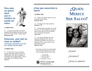 ¿Quién merece ser salvo? (tratado)