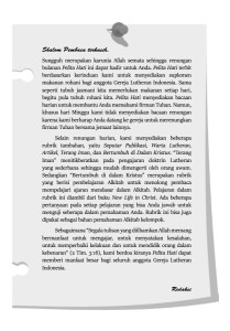Pelita Hati — Renungan bulanan 2015–2019 (Together with Jesus)