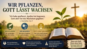 Wir pflanzen, Gott lässt wachsen