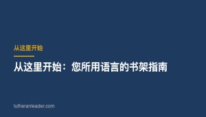 从这里开始：您所用语言的书架指南
