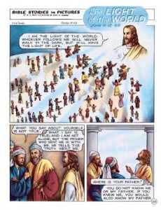 Bible Stories in Pictures, Part 5 of 6: The Light of the World to Jesus Goes Up to Heaven