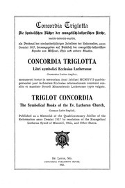 Historical Introductions to the Symbolical Books of the Evangelical Lutheran Church